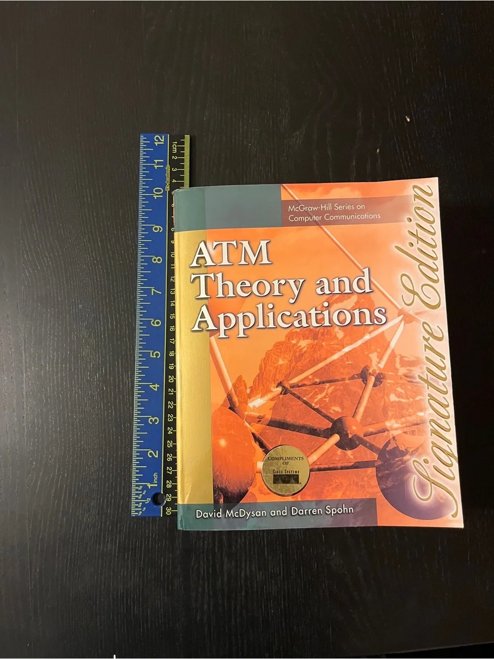 (Original $69.95) McGraw-Hill ATM Theory and Applications Book Signature Edition